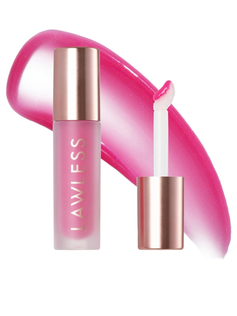 NWT LAWLESS Forget The Filler Lip Plumper Line Smoothing Gloss